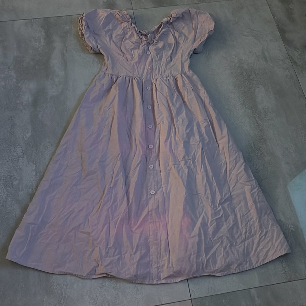 Dusty Pink Summer Dress